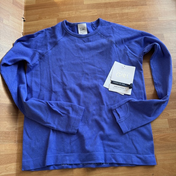 Athleta Other - Athleta girl purple long sleeve top size 8/10 nwt
